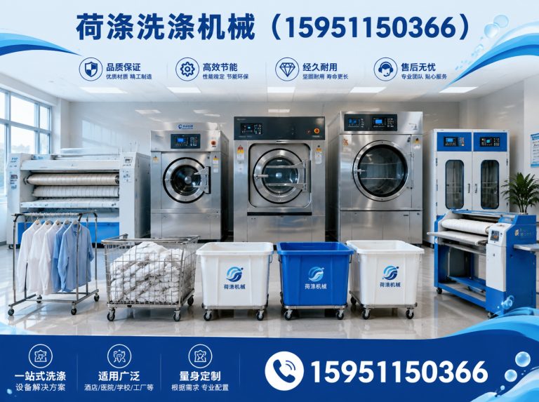 泰州布草洗涤设备展示图